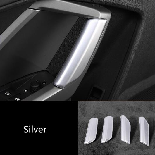 ドア ハンドル 装飾 フレーム ステッカー カバー トリム 適用: アウディ Q3 2019 シルバー AL-EE-5053 ALの通販は 10,950円