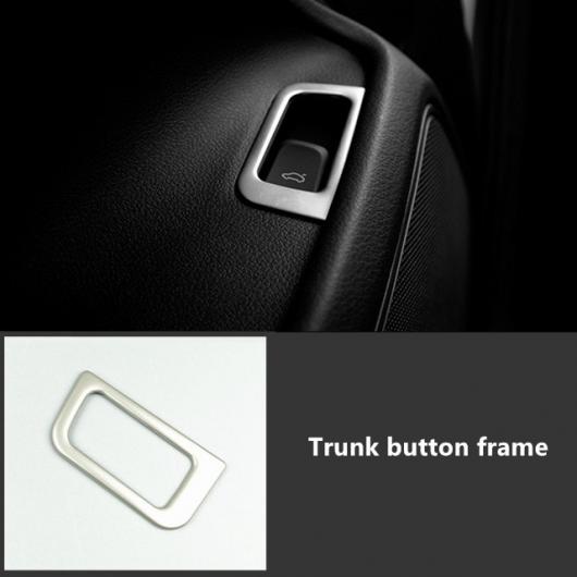 AL コンソール CD パネル ギアシフト 装飾 カバー エア 吹き出し口 フレーム ステッカー 適用: アウディ A7 A6 C7 リア シガーソケット パネル トランク ボタン AL-EE-5063