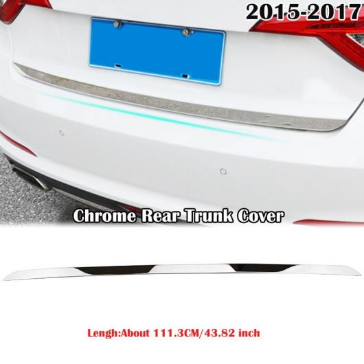 適用: ヒュンダイ ソナタ LF 2015-2018 クローム カバー ストリップ クロム アクセサリー リアトランクカバー AL-EE-5560 AL