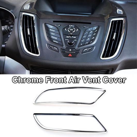 適用: フォード エスケープ クーガ 2017-2019 クローム パネル AC カバー トリム 装飾 アクセサリー フロントエア吹き出し口カバー AL-EE-5591 ALの通販は