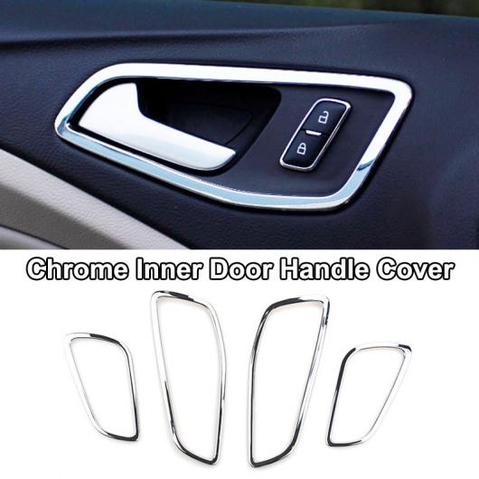 AL 適用: フォード エスケープ クーガ 2017-2019 クローム パネル AC カバー トリム 装飾 アクセサリー インナーハンドルカバー AL-EE-5591の通販は 8,077円
