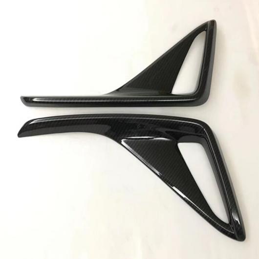 2ピース カーボンファイバー ABS リア フォグライト ランプ 装飾 カバー 2016 2017 2018 適用: トヨタ C-HR CHR C HR カーボン AL-EE-6304 AL