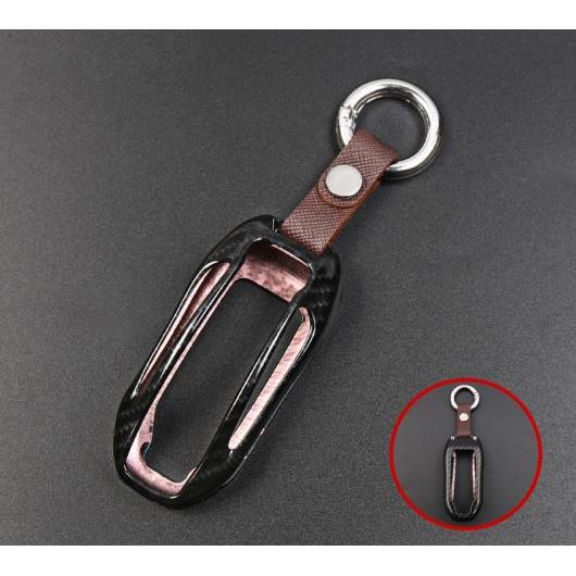 適用: テスラ モデル X 2014-2018 カーボンファイバー キー カバー 亜鉛 合金+レザー ケース バッグ キーチェーン スキン セット カーボンファイバー AL-EE-6868 ALの通販は 54,108円