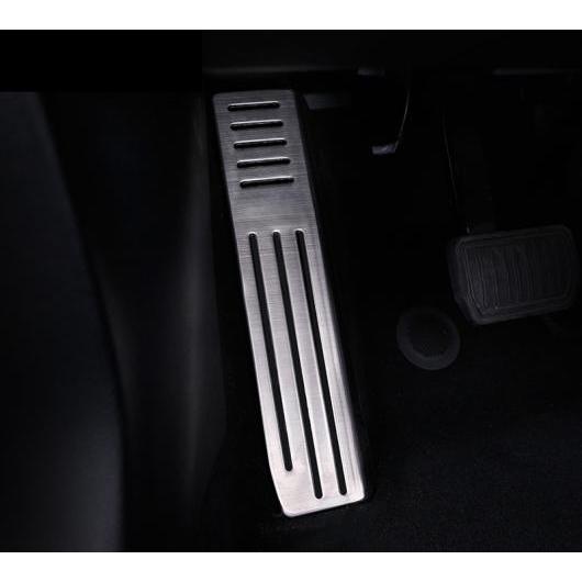適用: テスラ モデル X 2014-2018 カバー アルミ 合金 フット ガス/ガソリン/オイル ブレーキ レスト ランプ トリム ペダル アクセサリー 1ピース AL-EE-6870 AL