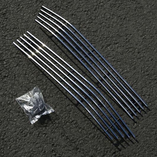 適用: トヨタ ランドクルーザー LC200 2016-2018 グリッド 装飾 トリム ストリップ ライト 床下 アンダー ネット フード シルバー AL-EE-7004 ALの通販は