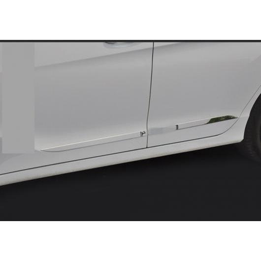 適用: ホンダ シティ 2014-2018 クローム ABS ドア サイド ライン ガーニッシュ ボディ カバー プロテクター トリム 装飾 シルバー AL-EE-7210 AL
