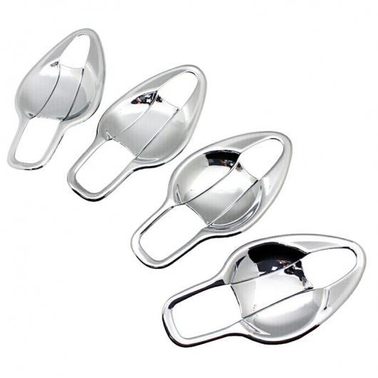 適用: 日産 キャシュカイ J11 2014 2015 2016 2017 スマート/なしキーホール ドア ハンドル ボウル カバー エクステリア トリム 保護 ボウル AL-EE-7371 AL