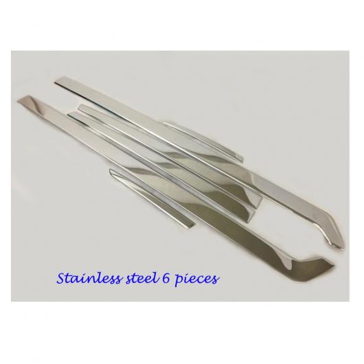 適用: ホンダ CRV CR-V 2017-18 /ステンレス スチール サイド ドア トリム ストリップ ストリーム ランプ パネル バンパー ボンネット 4ピース ステンレス スチール AL-EE-7518 AL