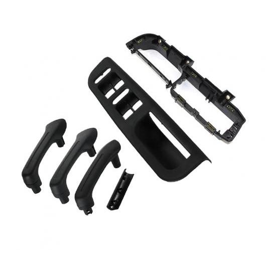 左ハンドル車 インテリア インナー ドア プル ハンドル トリム カバー 適用: フォルクスワーゲン ボーラ ゴルフ4 MK4 ジェッタ フロント リア 左 右 グリップ ブラック 6ピース セット AL-EE-9114 ALの通販は 13,358円