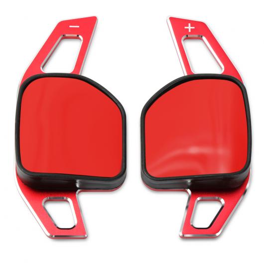 AL ステアリング ホイール DSG パドル エクステンション シフター シフト ステッカー 装飾 適用: セアト アルハンブラ/アテカ/レオン FR/レオン/レオン 4 5F レッド AL-EE-9435