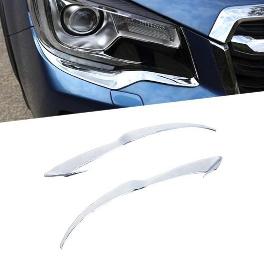 適用: スバル フォレスター SK 2018 2019 フロント ヘッド ライト ランプ アイブロー アイリッド ベゼル カバー トリム ABS クローム タイプ004 AL-FF-0784 ALの通販は