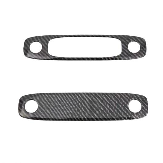 AL 適用: テスラ モデル 3 2018 2019 カーボンファイバー ステンレス スチール リード ライト ランプ 装飾 カバー タイプ001 AL-FF-0792