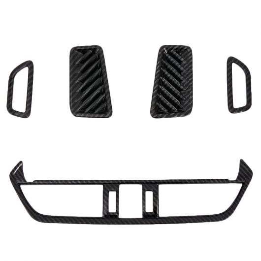 適用: トヨタ RAV4 RAV 4 2019 2020 アクセサリー カーボンファイバー インテリア ドア ハンドル ボウル ヘッド カバー トリム 装飾 ステッカー 5ピース ベント カバー AL-FF-0818 ALの通販は 15,038円