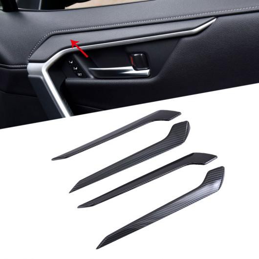 適用: トヨタ RAV4 XA50 2019 2020 インサイド ドア ガーニッシュ ボディ トリム アクセント モールディング カバー ベゼル スタイリング プロテクター ドア ハンドル カバー AL-FF-0826 ALの通販は内装