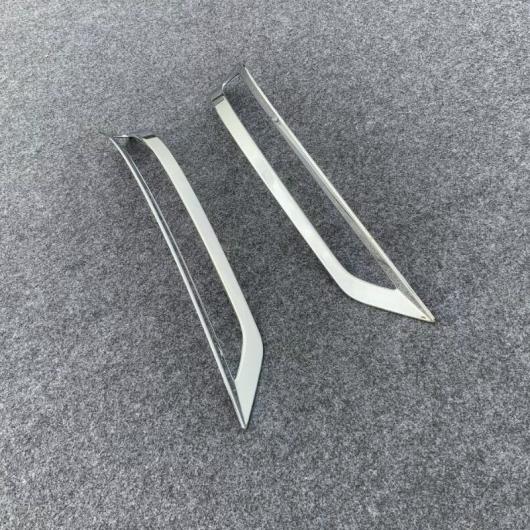 適用: ホンダ オデッセイ 2019 2020 リア フォグライト カバー トリム ストリップ ABS クローム フレーム ランプ 装飾 アクセサリー 2ピース リア フォグ カバー AL-FF-1210 AL