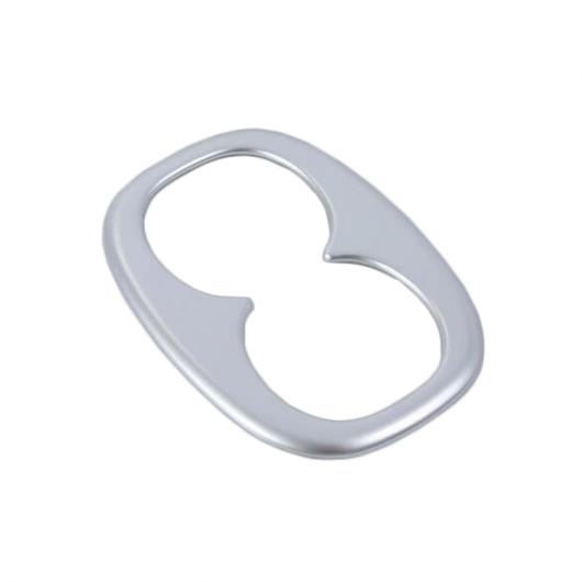 1ピース インテリア ABS クローム リア バック シート カップホルダー カバー トリム ステッカー 適用: 三菱 エクリプス クロス 2018 タイプ001 AL-FF-1275 AL