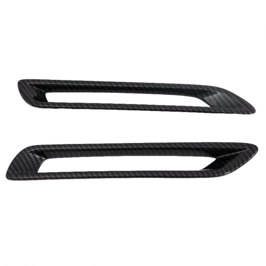 2ピース/セット クローム バック リア/フロント フォグライト ランプ カバー トリム 適用: トヨタ RAV4 2019 2020 タイプ002 AL-FF-1374 AL