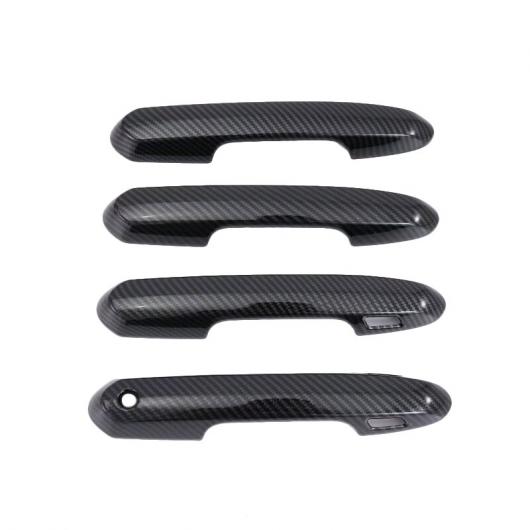 ABS ドア ハンドル 装飾 カバー トリム 4ピース/セット ステッカー プロテクター 適用 適用: トヨタ RAV4 2019 2020 タイプ002 AL-FF-1471 ALの通販は 12,660円