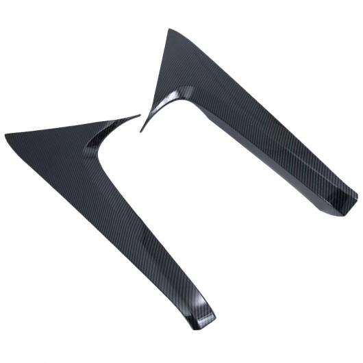 リア ウインドウ スポイラー サイド コーナー ストリップ トリム カバー ABS カーボン スタイル 2ピース 適用: トヨタ RAV4 RAV 4 2019 2020 カーボンファイバー調 AL-FF-1547 ALの通販は 12,340円