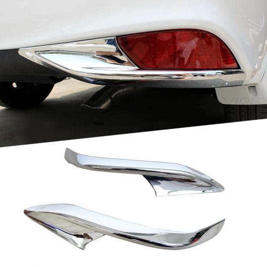 ABS クローム フロント ヘッド フォグライト フォグランプ ライト カバー ステッカー 適用: トヨタ ヴィオス ヤリス セダン 2017 タイプ003 AL-FF-1652 AL