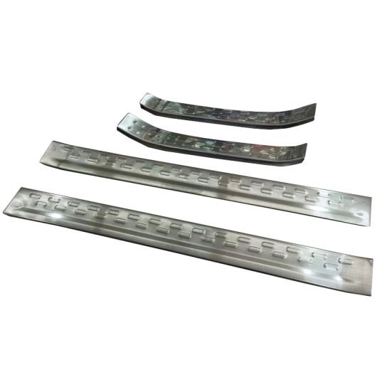 ドア シル スカッフ プレート ガード ペダル カバー ステッカー エクステリア トリム 適用: マツダ CX-3 CX3 2017 2018 アクセサリー タイプ001 AL-FF-1804 ALの通販は