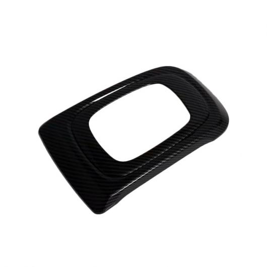 AL カーボンファイバー スタイル ギア シフト ノブ ヘッド 装飾 カバー トリム 適用: トヨタ ラッシュ 2018 2019 2020 アクセサリー 左ハンドル タイプ001 AL-FF-1836