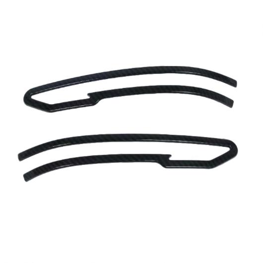 AL ドア サイド ミラー バックミラー ストリップ クローム カバー トリム アクセサリー 適用: 日産 キャシュカイ J11 2016 2017 2018 2019 カーボンファイバー スタイル AL-FF-1840