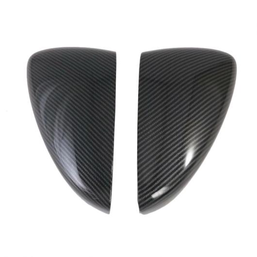 適用: MAZDA3 マツダ3 2019 2020 カーボンファイバー スタイル バックミラー ミラー シェル ハウジング ミラー カバー サイド ミラー シェル ブラック AL-FF-2043 ALの通販は