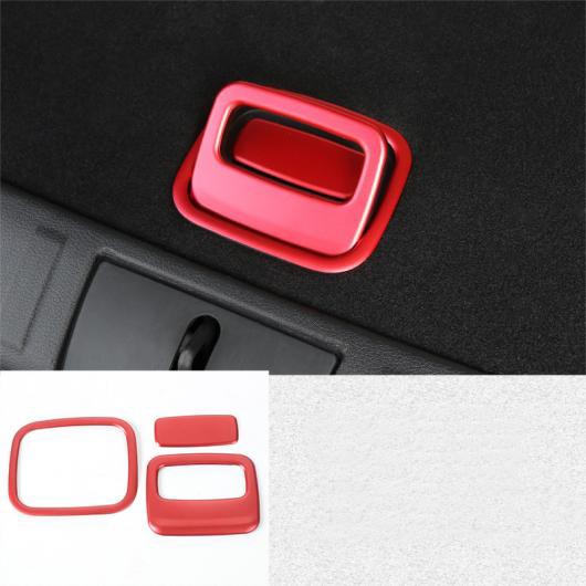 ABS アルミニウム 合金 トランク ハンドル テールゲート スイッチ インナー トリム 適用: ジープ レネゲード コンパス トランク ハンドル レッド AL-FF-3670 ALの通販は