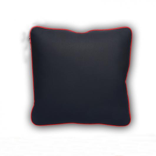 ラグジュアリー コットン レザー カーシート ヘッドレスト 腰椎 ピロー