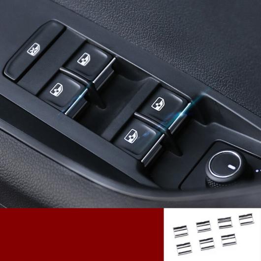 ABS ウインドウ コントロール ボタン パネル トリム 適用: シュコダ コディアック インテリア モールディング アクセサリー 7 ピース AL-FF-3756 ALの通販は 5,993円