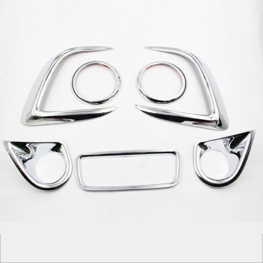 ABS フロント リア フォグライト カバー トリム 適用: 三菱 アウトランダー スポーツ ASX RVR 2011-2016 インテリア 13-15 フロント REARの通販は