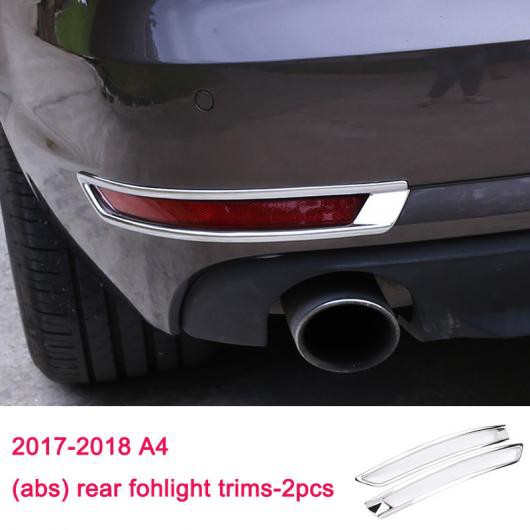 ステンレス スチール フロント リア フォグライト ストリップ トリム 適用: アウディ A4 A3 A6 Q3 Q5 Q7 6 AL-FF-4034 ALの通販は