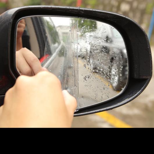 バックミラー レイン シェード フィルム 適用: 三菱 アウトランダー 2013 2014 2015 2016 2017 2018 2019 2020 アクセサリー ステッカー 4 ピース AL-FF-4387 AL