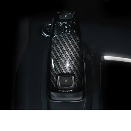 ABS ギア レバー ヘッド ギア パネル トリム 適用: プジョー 3008 5008 2019 2020 インテリア アクセサリー カーボンファイバー ブラック 1 AL-FF-4392 ALの通販は