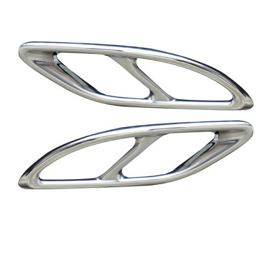 適用: メルセデス ベンツ A クラス A180 A200 オールトラック エキゾースト パイプ フレーム インテリア モールディング 光沢 シルバー AL-FF-4951 ALの通販は