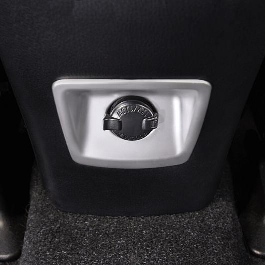 適用: トヨタ RAV4 リア シガーソケット フレーム トリム 装飾 インテリア アクセサリー 2013 2014 2015 2016 2017 2018 マット シルバー AL-FF-5078 AL