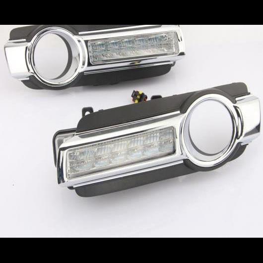 適用: 三菱 モンテロ パジェロ V93 2015 2016 2017 2018 イエロー ターンシグナル 機能 DRL 12V LED デイタイムランニングライト フォグランプ LED DRL AL-HH-1568 AL 42,257円