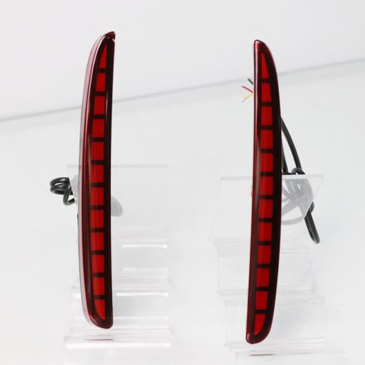 2ピース 適用: ホンダ シビック タイプ R 2016 2017 2018 マルチファンクション LED リア バンパー フォグランプ ブレーキ ライト ダイナミック ターンシグナル リフレクター レッド AL-HH-1778 ALの通販は 12,830円