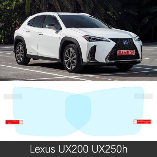 適用: レクサス UX 200 250H UX200 UX250H 2019 2020 2021 フル カバー バックミラー ミラー 防曇 フィルム 防雨 アンチ フォグ フィルム アクセサリー レクサス UX200 UX250H AL-II-0116 ALの通販は