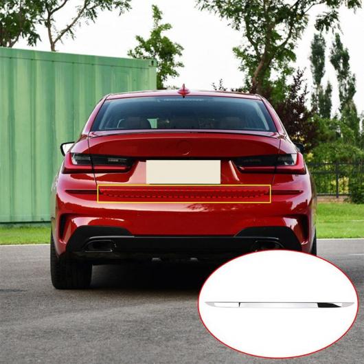 ABS クローム テール ドア 装飾 ストリップ トリム 適用: BMW 3シリーズ G20 G28 325 2019 2020 ステンレス アクセサリー テール ドア ストリップ AL-II-0215 AL