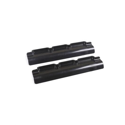 2ピース ブラック ABS カーシート ボトム エアコン吹き出し口 カバー 適用: メルセデスベンツ/MERCEDES BENZ GLE W167 2020 アクセサリー ブラック AL-II-0278 AL