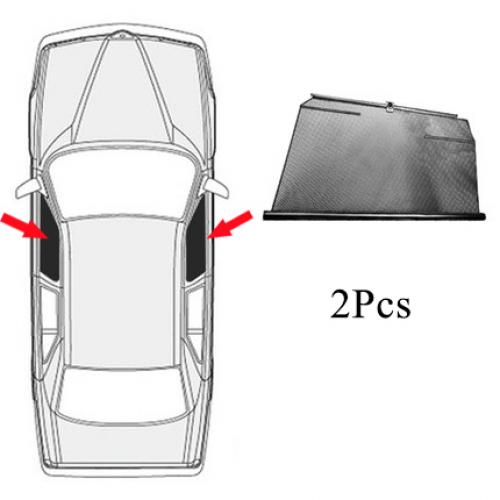 側面 風窓 日がさ 日おおい 車用 窓掛け 当てはめる: メルセデスベンツ/MERCEDES BENZ W169 W176 2 向こう正面 風窓 AL-II-0921 AL