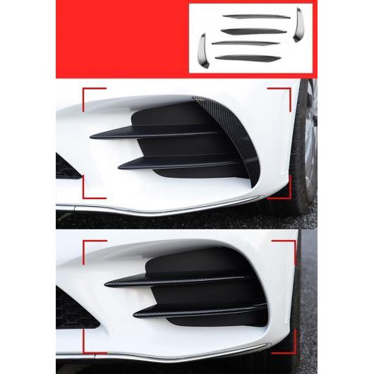 適用: メルセデス ベンツ C クラス W205 C43 C63 適用: AMG フロント フォグライト ランプ カーボンファイバー トリム カバー ステッカー ショート カーボンファイバー AL-II-1051 AL
