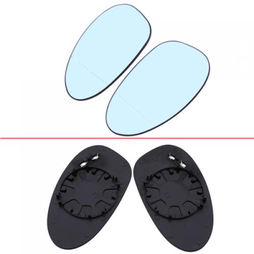 ヒーテッド ウイング バックミラー ミラー ガラス 適用: BMW 3シリーズ E46 M3 クーペ＆カブリオ 2000-2006 ブルー レンズ ウイング ミラー ガラス 1ペア AL-II-1240 ALの通販は