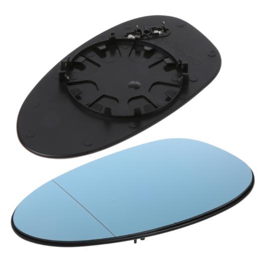 1ピース ブルー バックミラー ミラー ガラス 左/右 キャブ ヒーテッド レンズ 適用: BMW 3シリーズ E90 右 AL-II-1248 AL