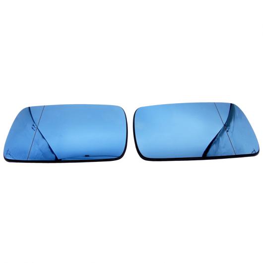 適用: BMW E46 4ドア 1998 1999 2000-2006 リア ビュー ミラー アクセサリー 1 ペア サイド バックミラー ミラー ガラス ブルー レンズ ヒーテッド 1ペア AL-II-1297 AL