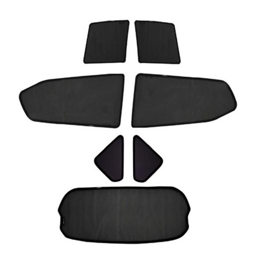 適用: ボルボ/VOLVO XC40 XC90 XC60 S80 V60 ブラック ウインドウ サンシェード メッシュ シェード ブラインド カスタムメイド 7ピースセット AL-II-1505 ALの通販は 24,433円