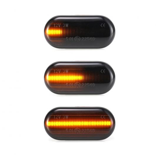 2ピース LED ダイナミック ウインカー サイド マーカー ライト シーケンシャル 適用: 日産 キャシュカイ ナバラ マイクラ パスファインダー ノート 350Z シーケンシャル AL-II-1890 AL