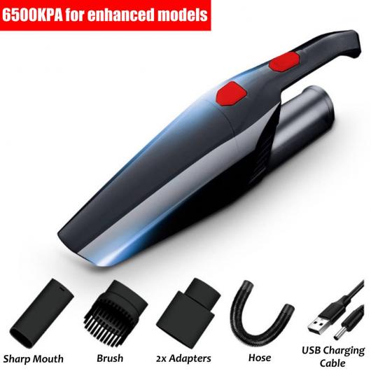7in1 バキューム クリーナー 120W 6500PA/5500PA パワフル 2000MAH ハンドヘルド ワイヤレス 充電 適用: デュアル 6500KPA AL-II-3413 AL